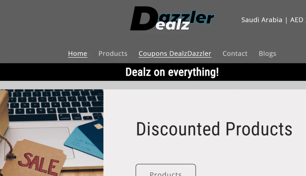 اكتشف ديز دازلر Dealz Dazzler: عروض حصرية ومنتجات متنوعة