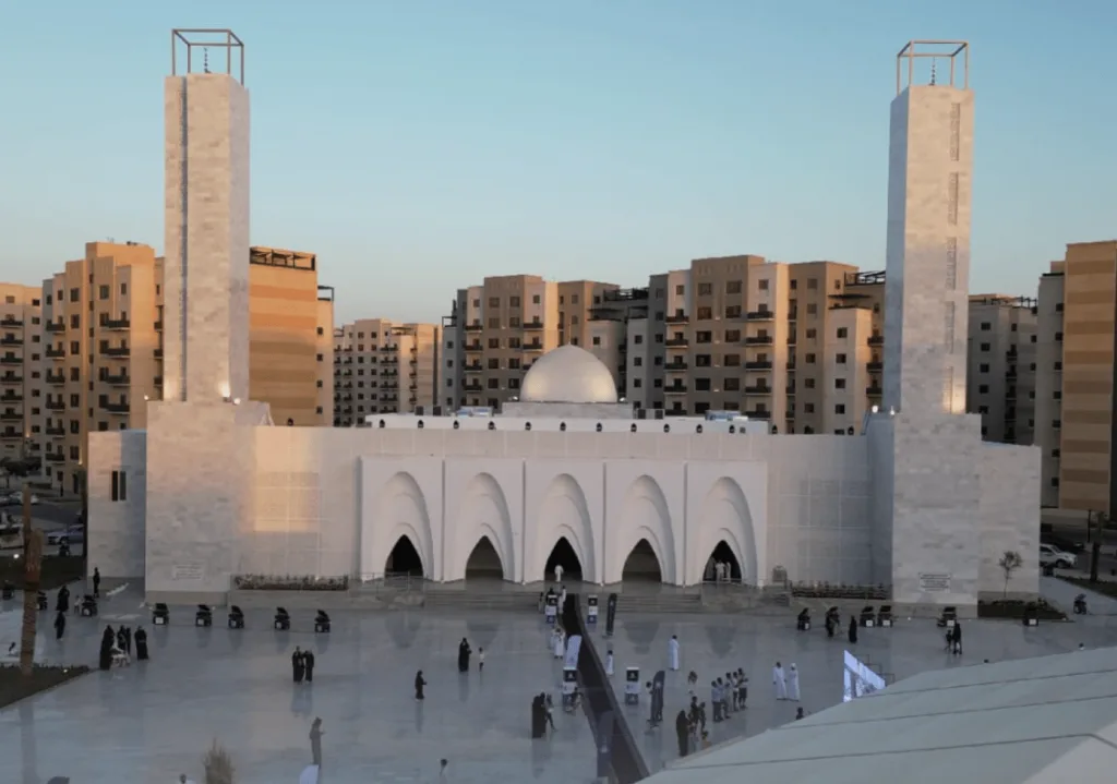 بالصور ... جدة تفتتح أول جامع في العالم بُني بتقنية الطباعة ثلاثية الأبعاد