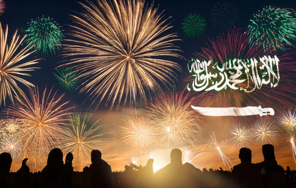 النجوم يحيون احتفالات اليوم الوطني السعودي 95 في مراسي