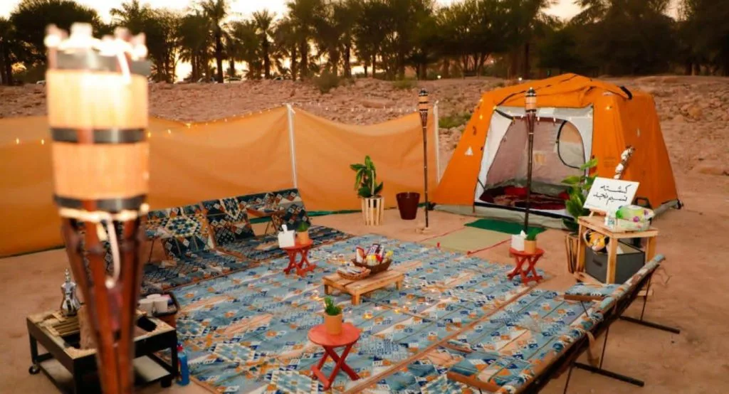 أفضل الوجهات للتخييم في المملكة العربية السعودية