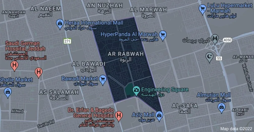 اكتشف حي الربوة جدة