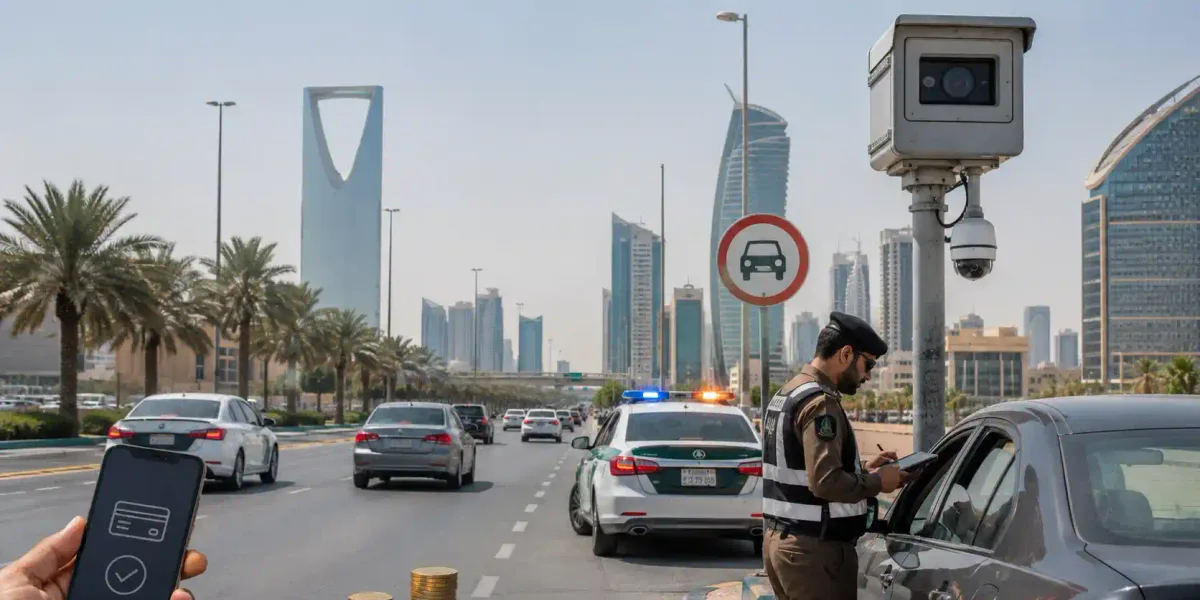 الاستعلام عن المخالفات المرورية في السعودية