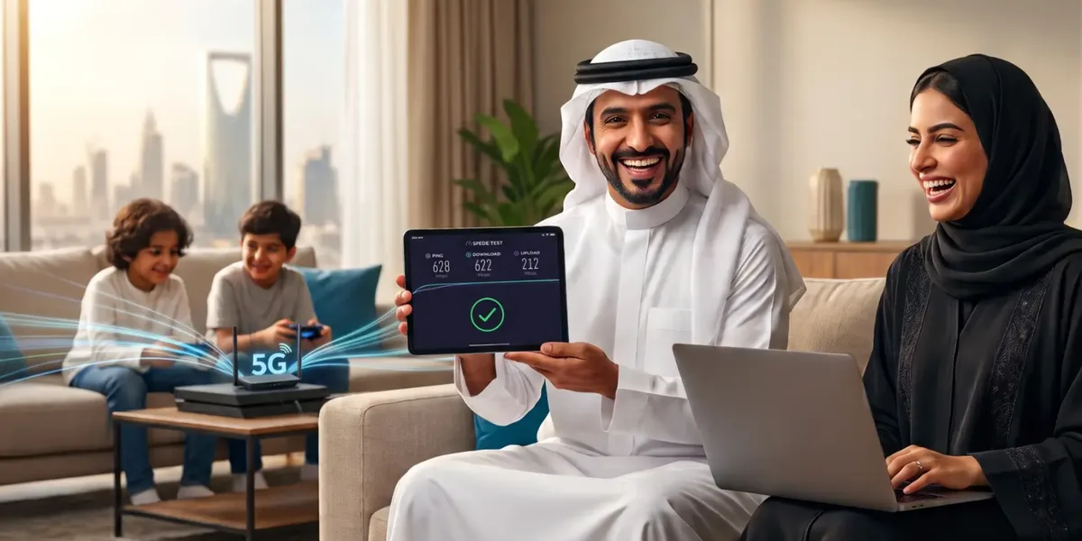 أفضل إنترنت منزلي في السعودية