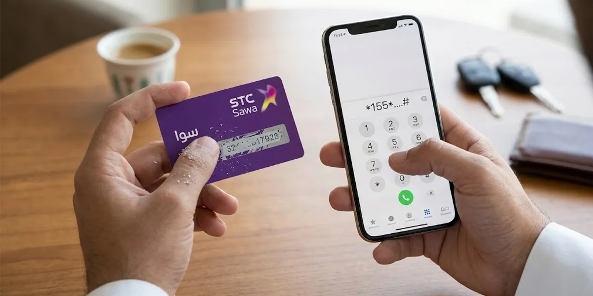طريقة شحن بطاقات STC
