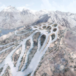 منتجع للتزلج في السعودية