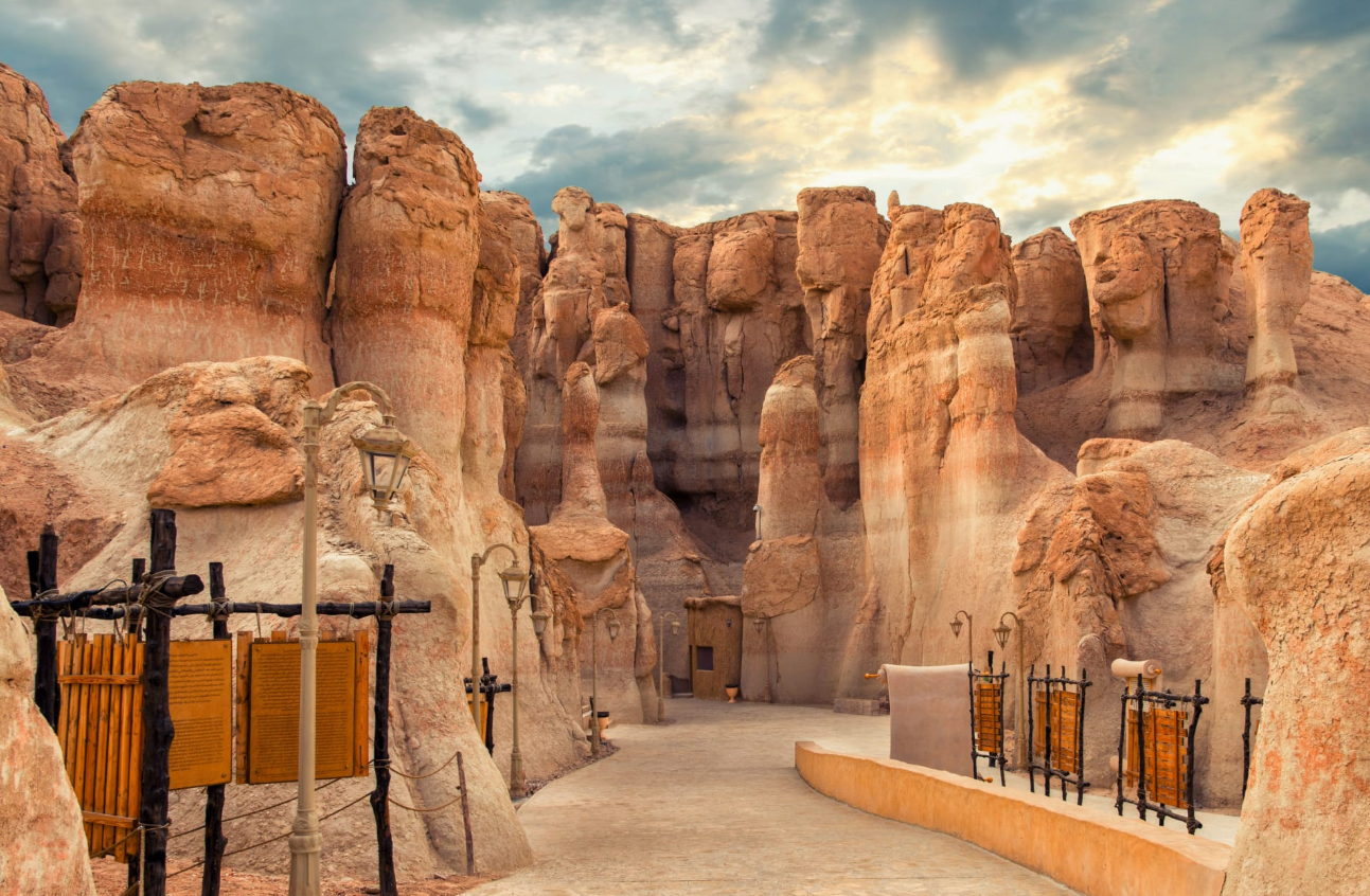 جبل القارة في الاحساء