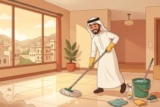 تجربتي الكاملة مع تنظيف شقتي الجديدة في مكة قبل السكن